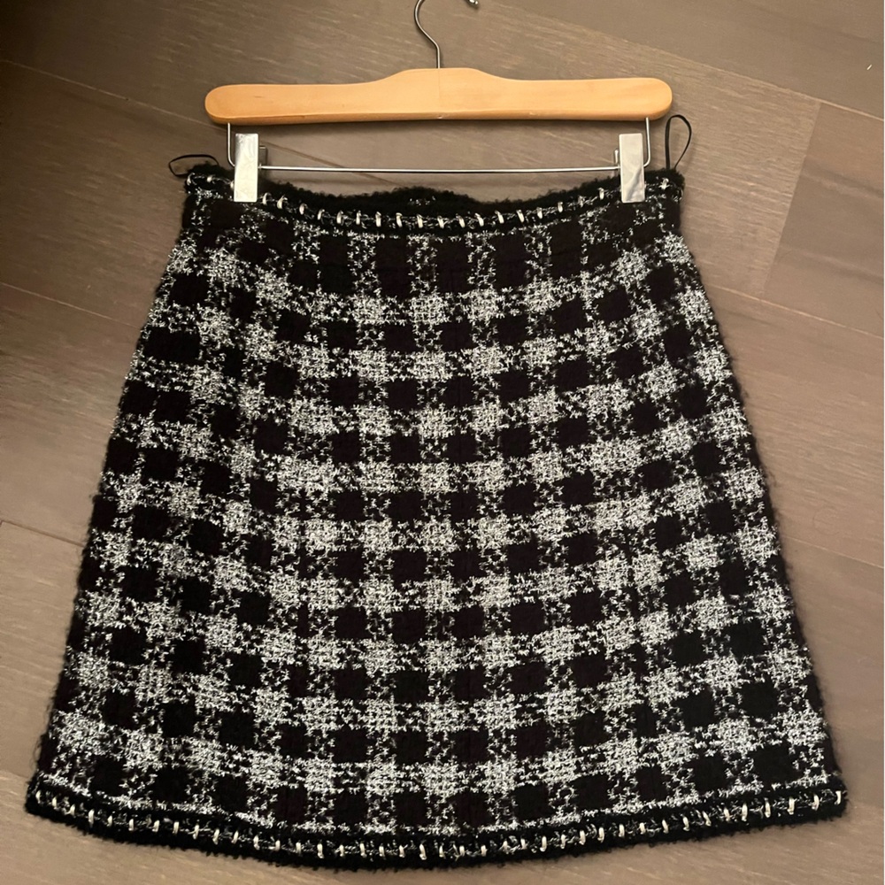 CHANEL mini wool mohair